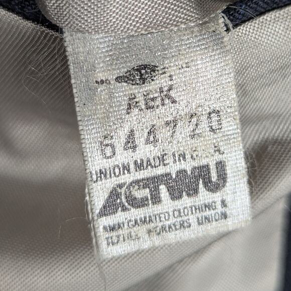 Johnny Carson 42R Gray Pinstripe Blazer Men Tailored in USA Union Made for Belk - Picture 5 of 6